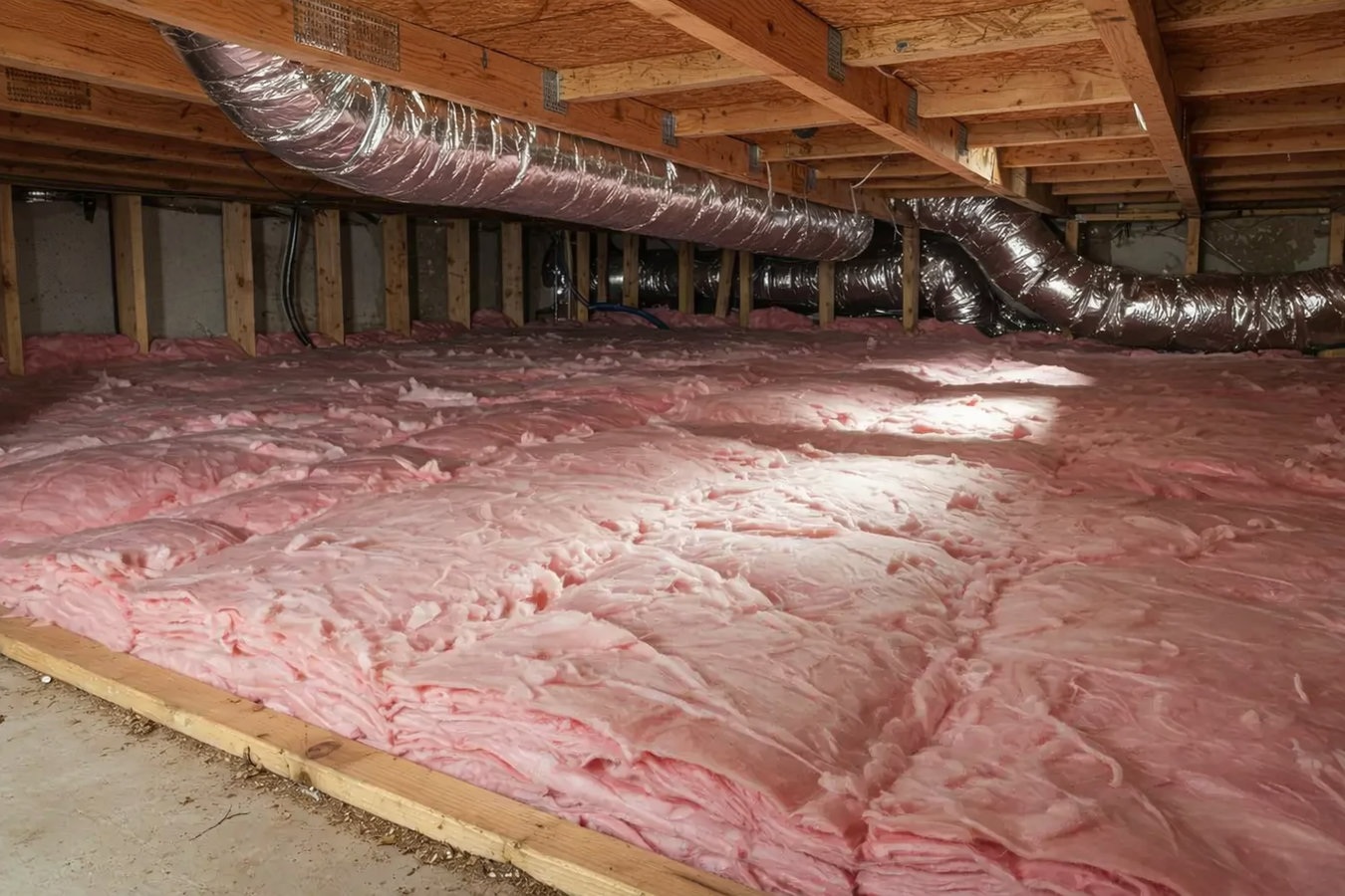 Crawl space insulation