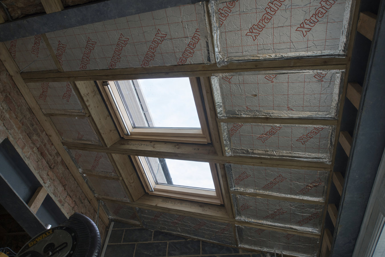 Insulation contractor at work in Valdosta GA